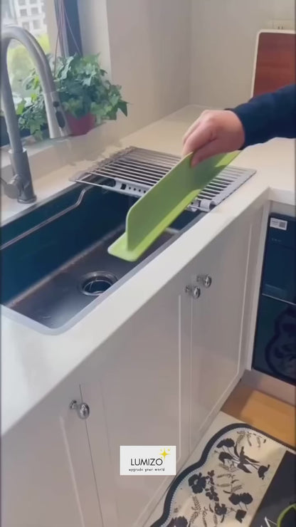 Kitchen Water Splash Guard Sink Splashback for Dish Washing